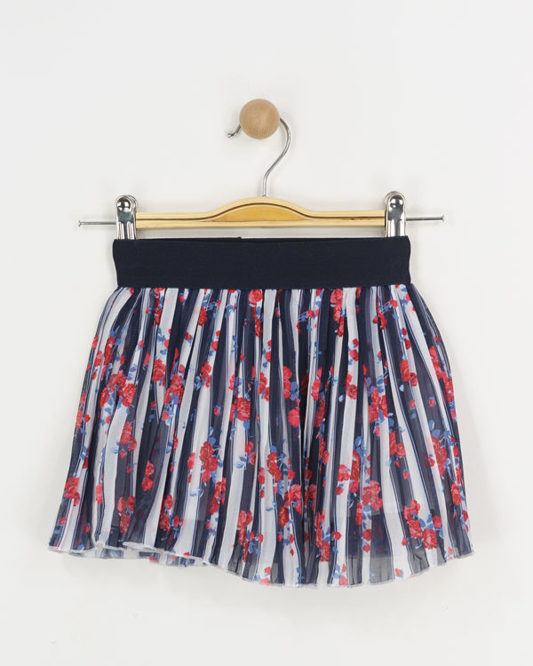 Picture of C1755 GIRLS SMART FLOWERY SKIRT